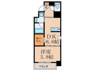 アザレア梅田の物件間取画像